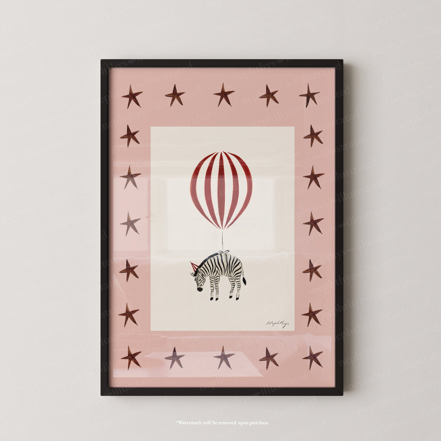 Zebra Balloon