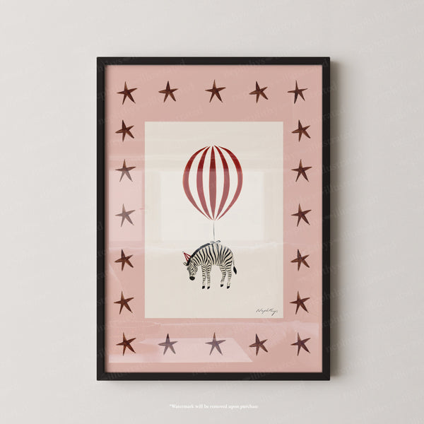 Zebra Balloon
