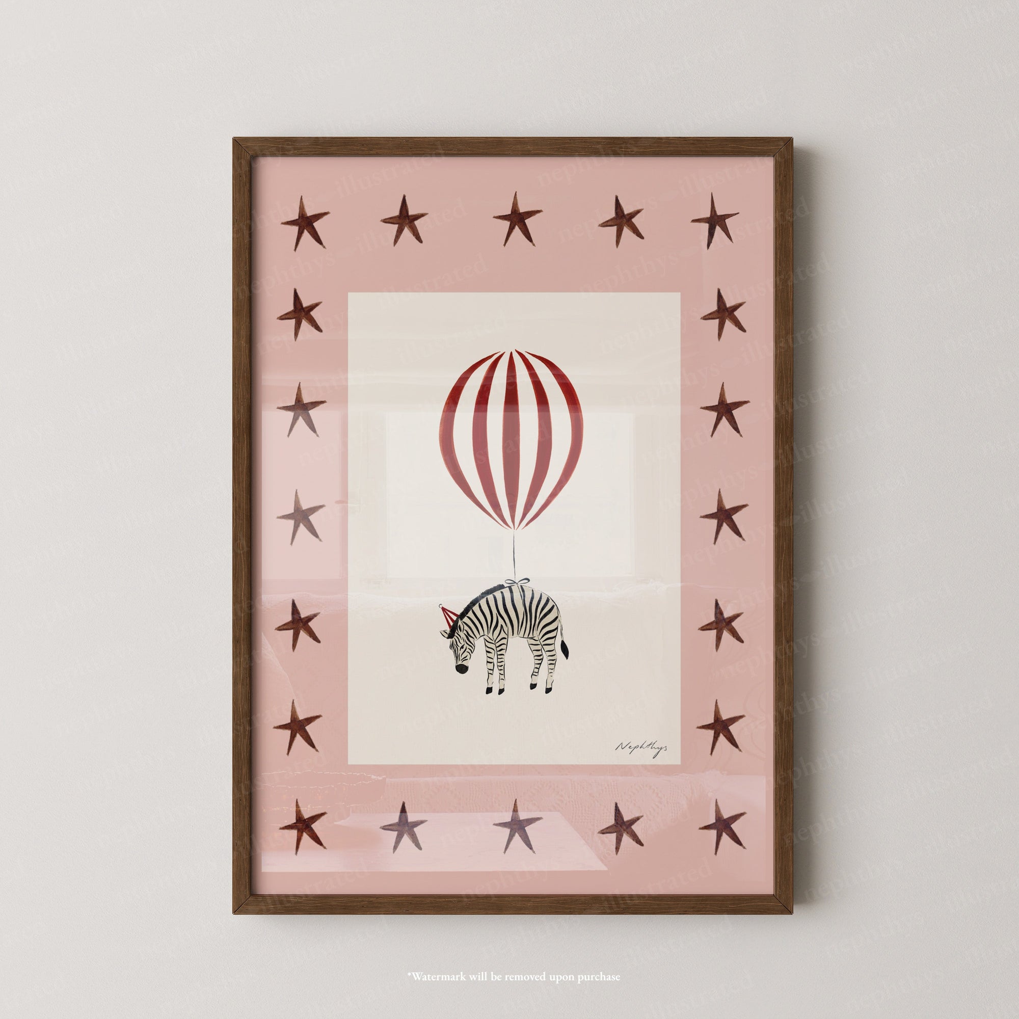 Zebra Balloon