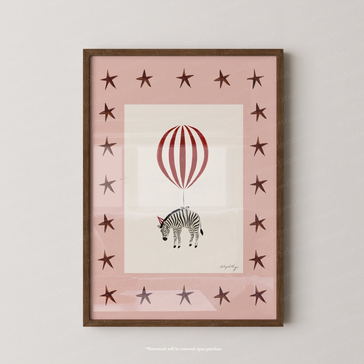 Zebra Balloon