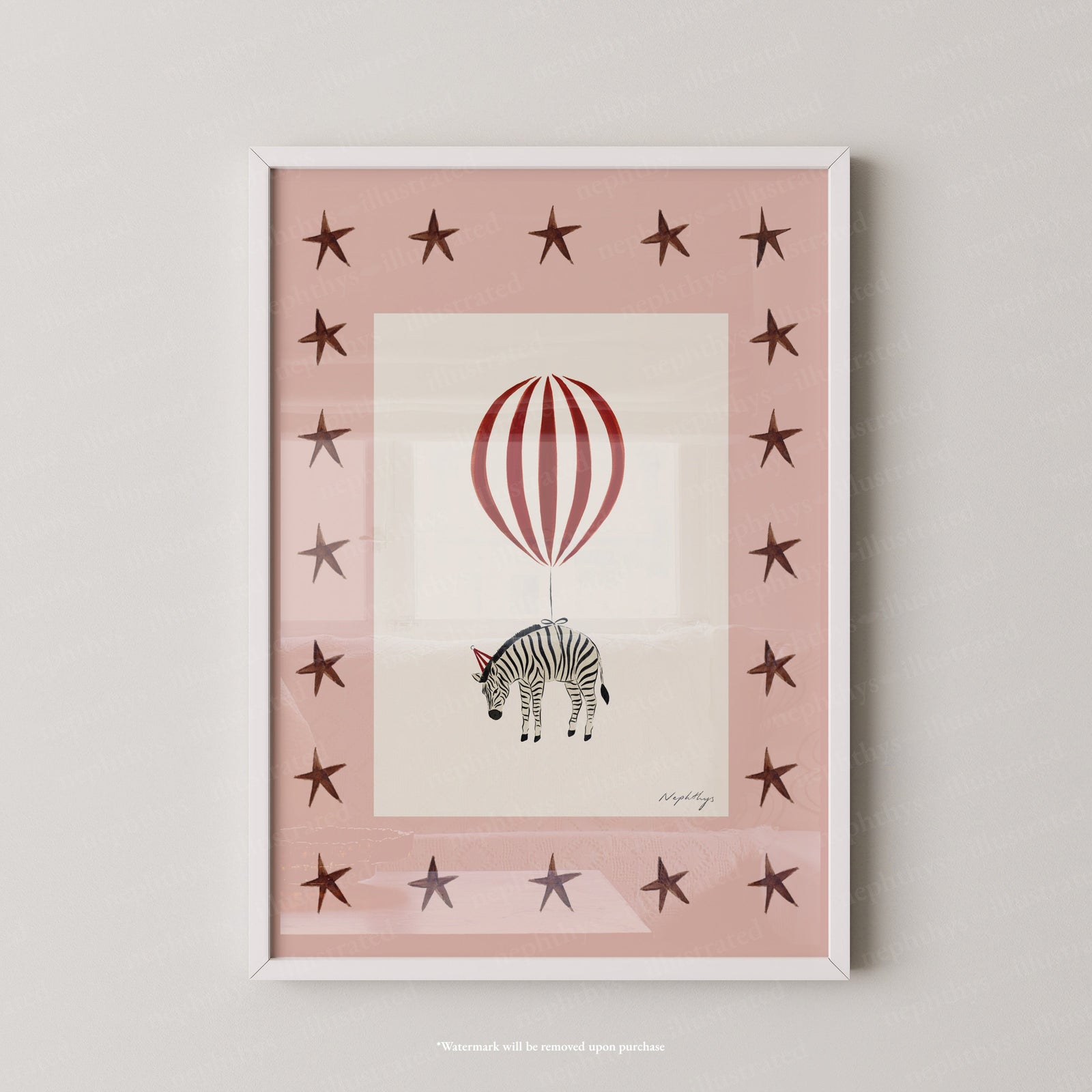 Zebra Balloon