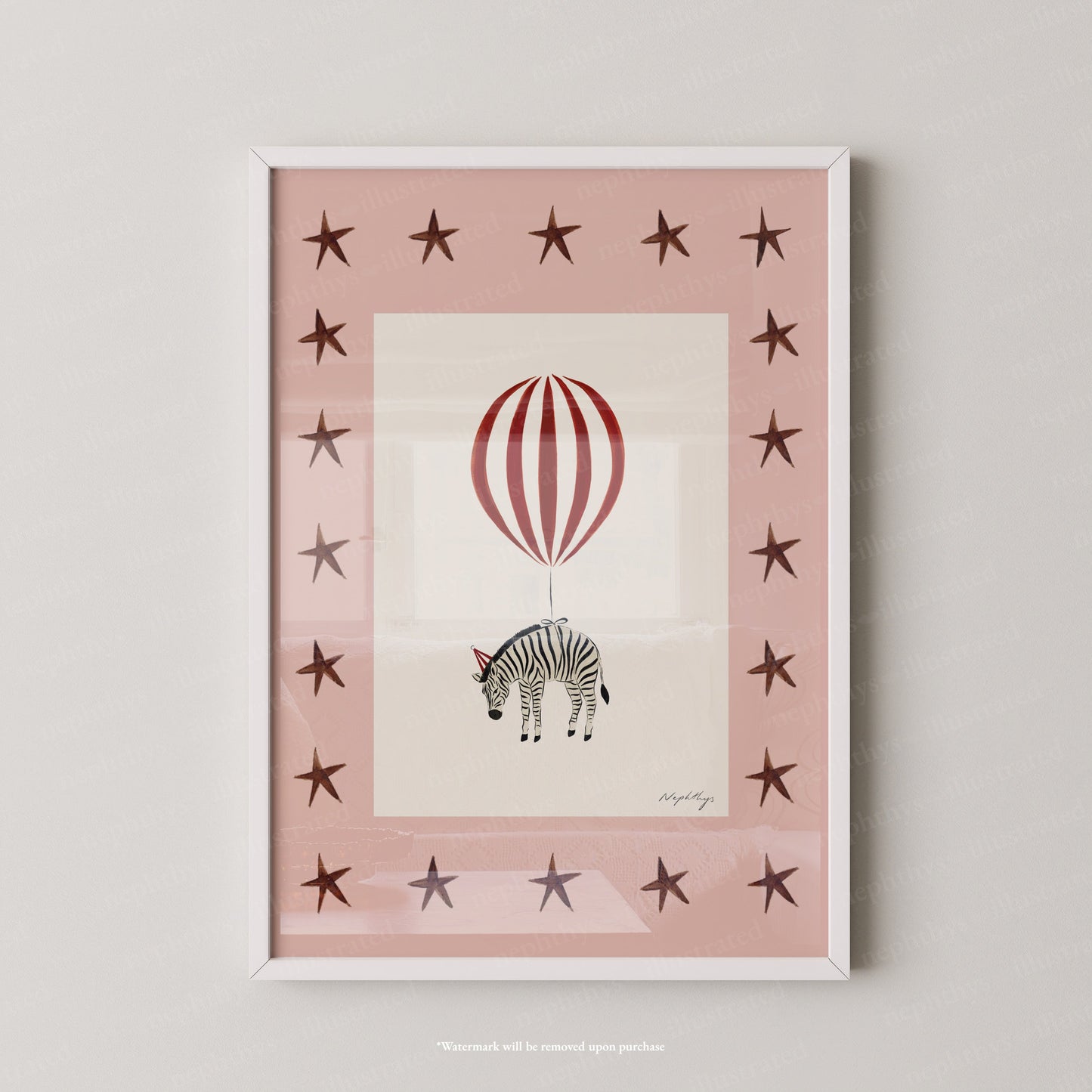 Zebra Balloon