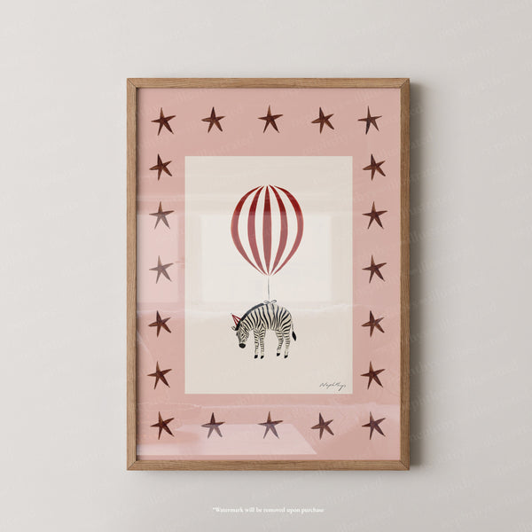Zebra Balloon