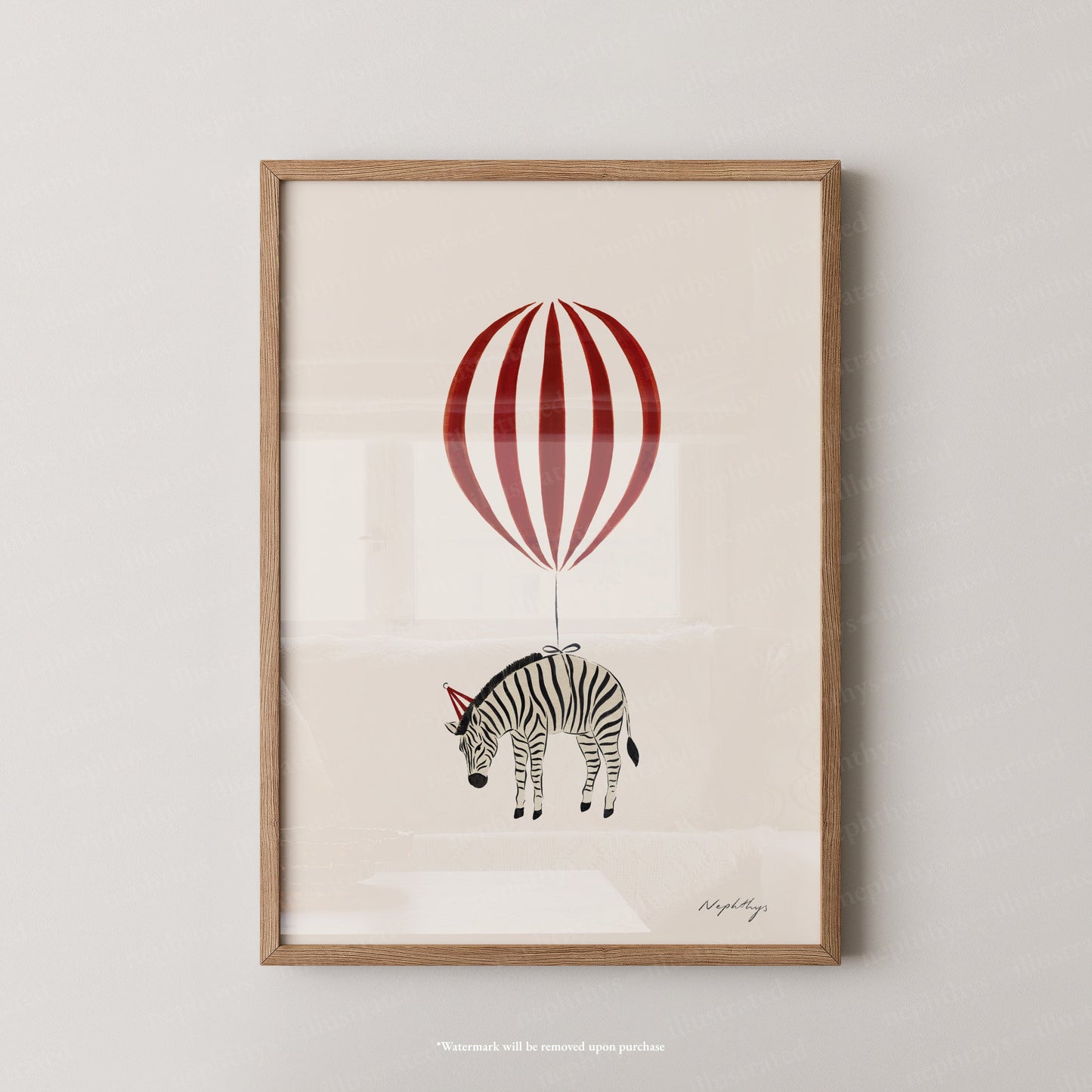 Zebra Balloon