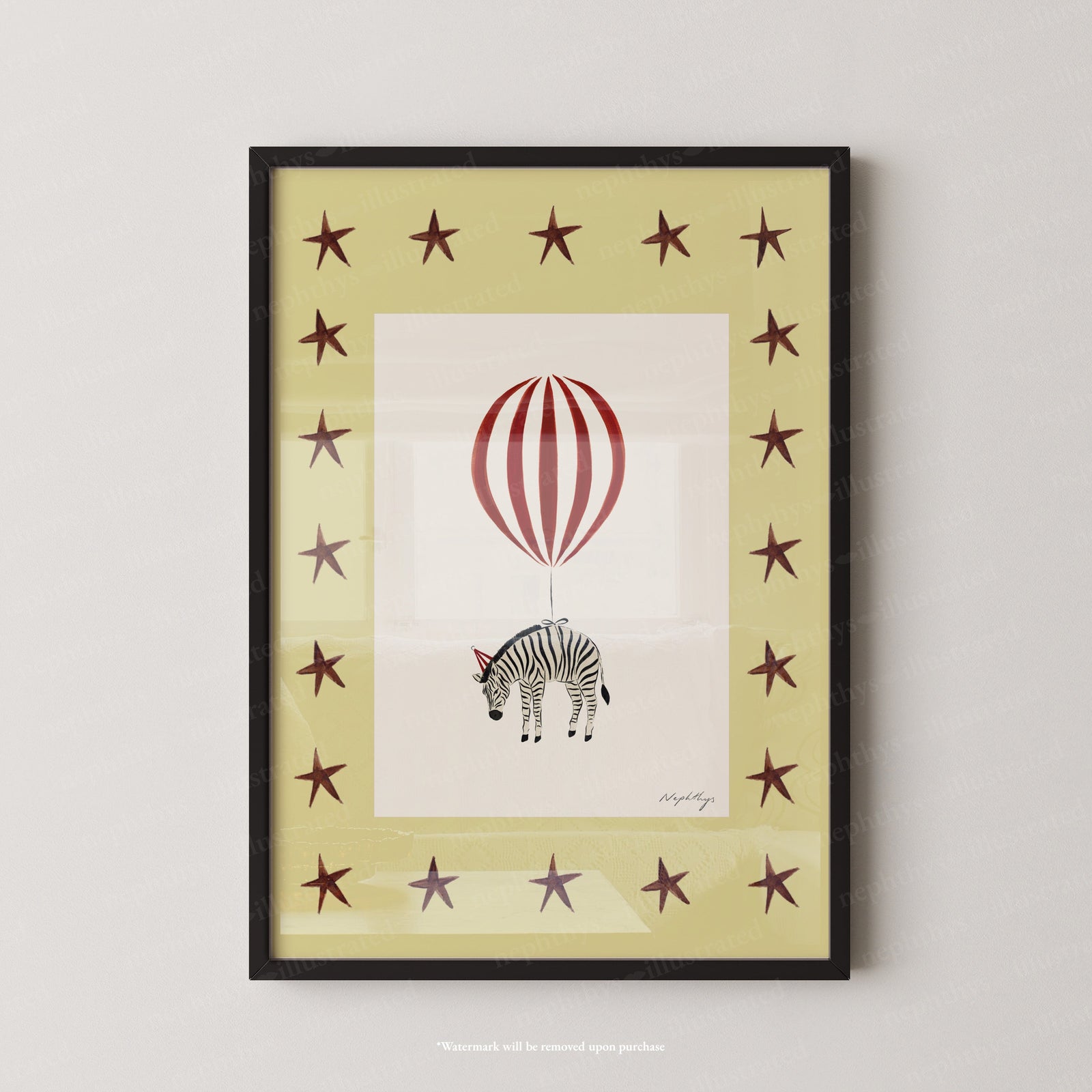 Zebra Balloon