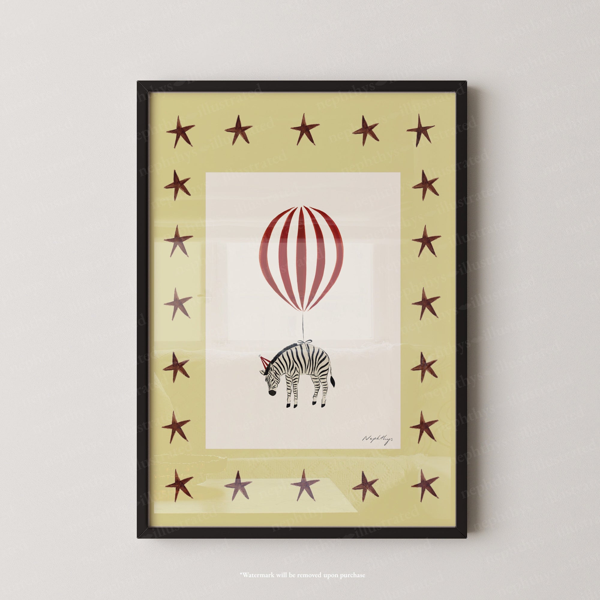 Zebra Balloon