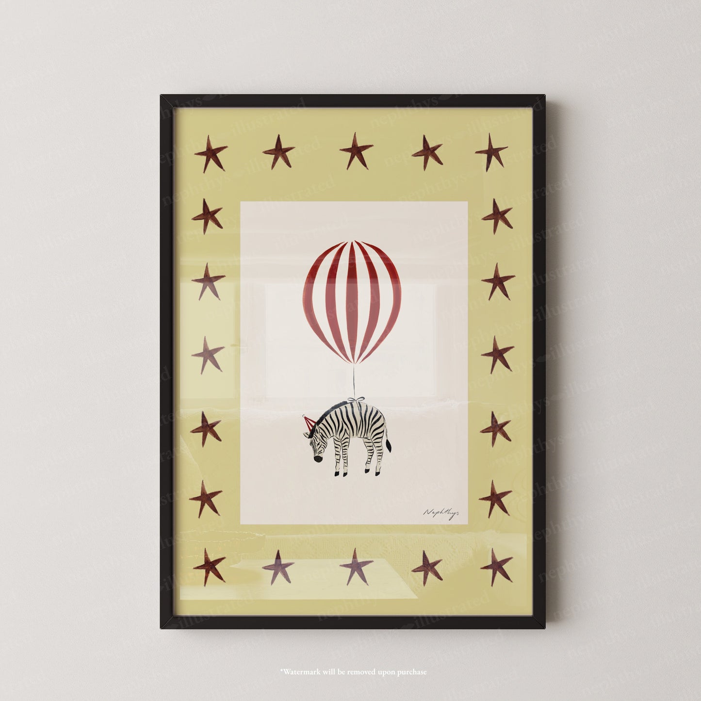 Zebra Balloon