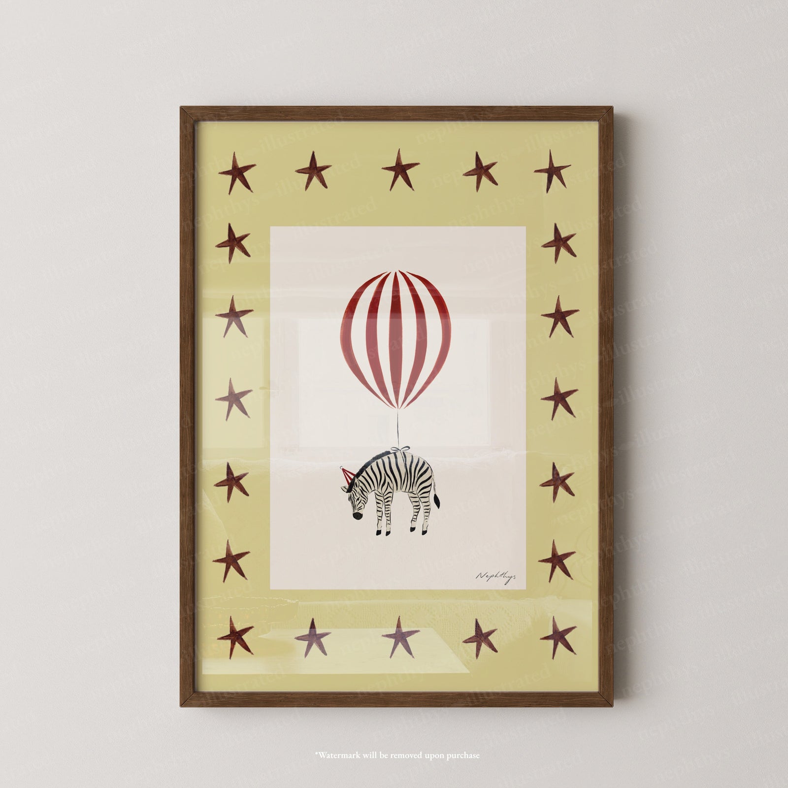 Zebra Balloon