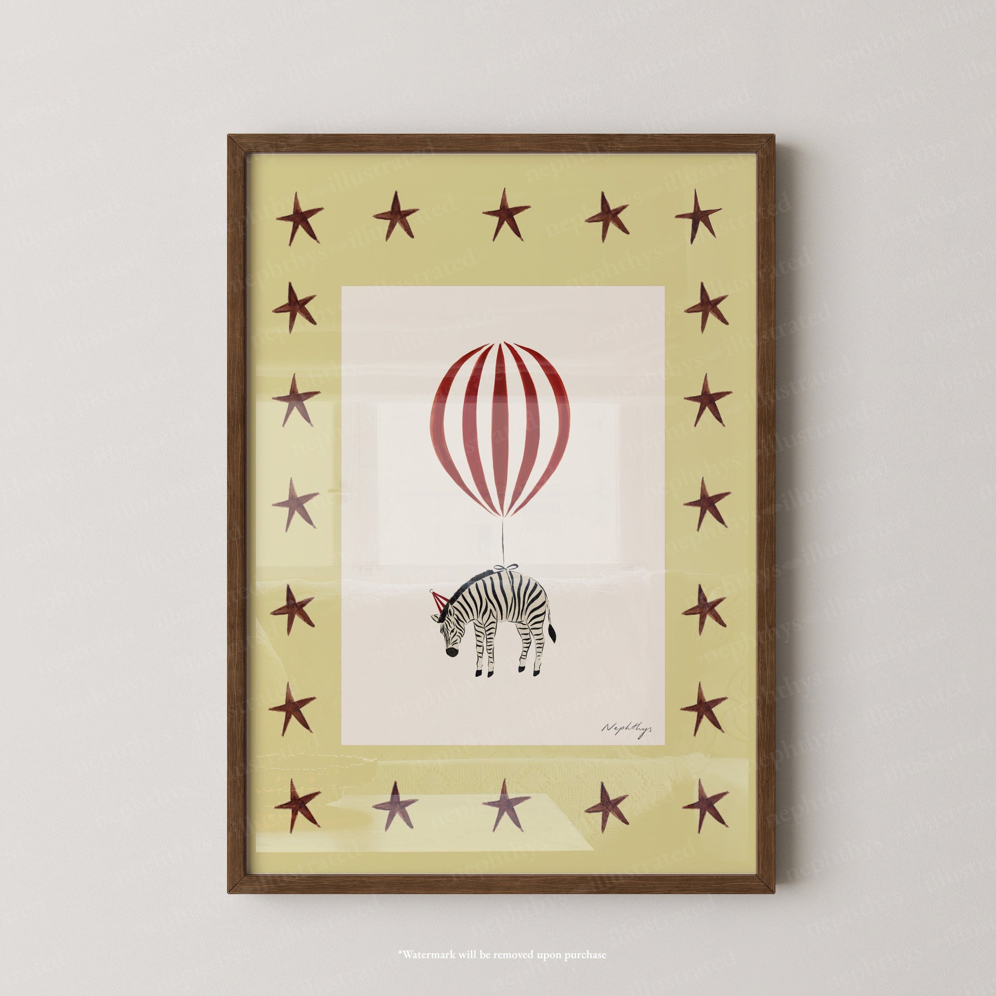 Zebra Balloon