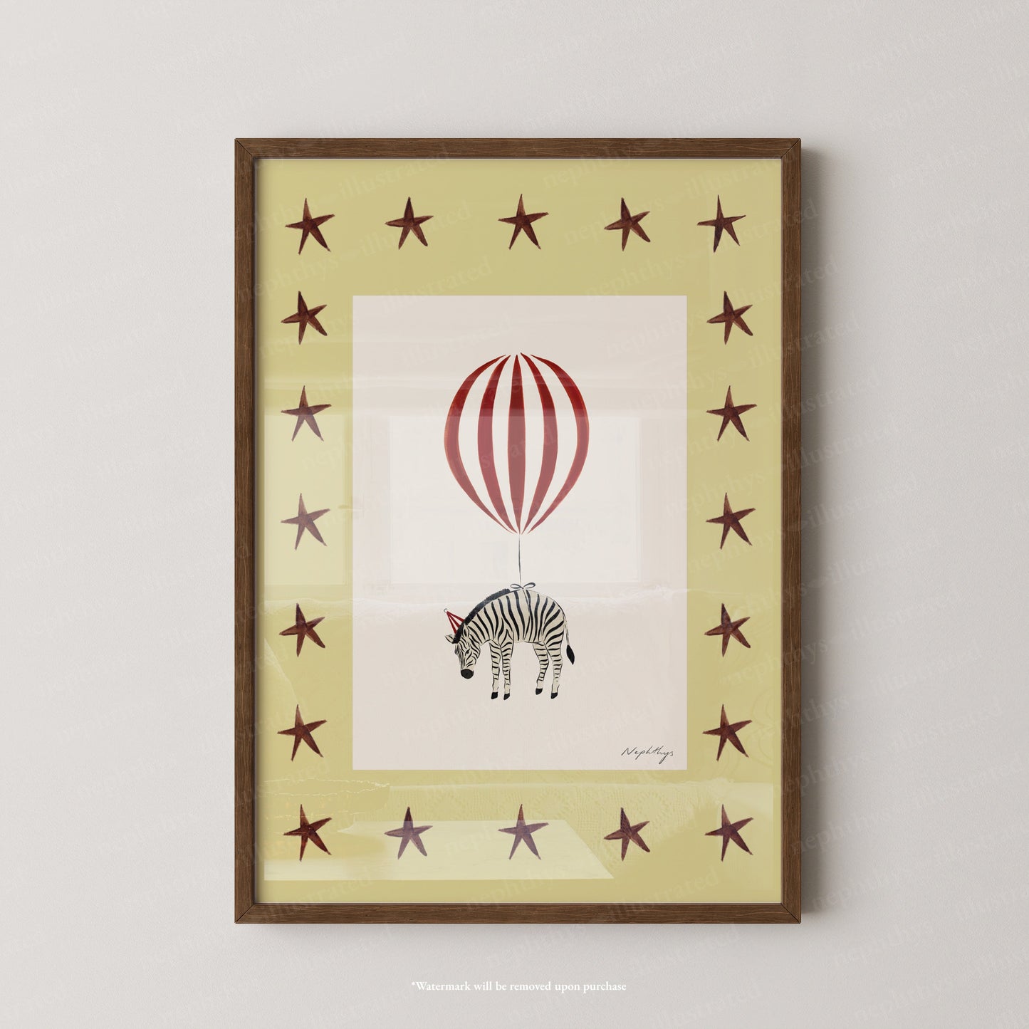 Zebra Balloon