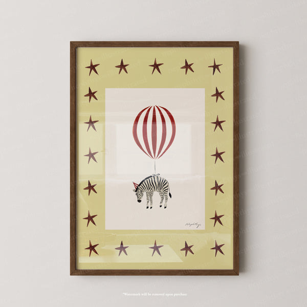 Zebra Balloon