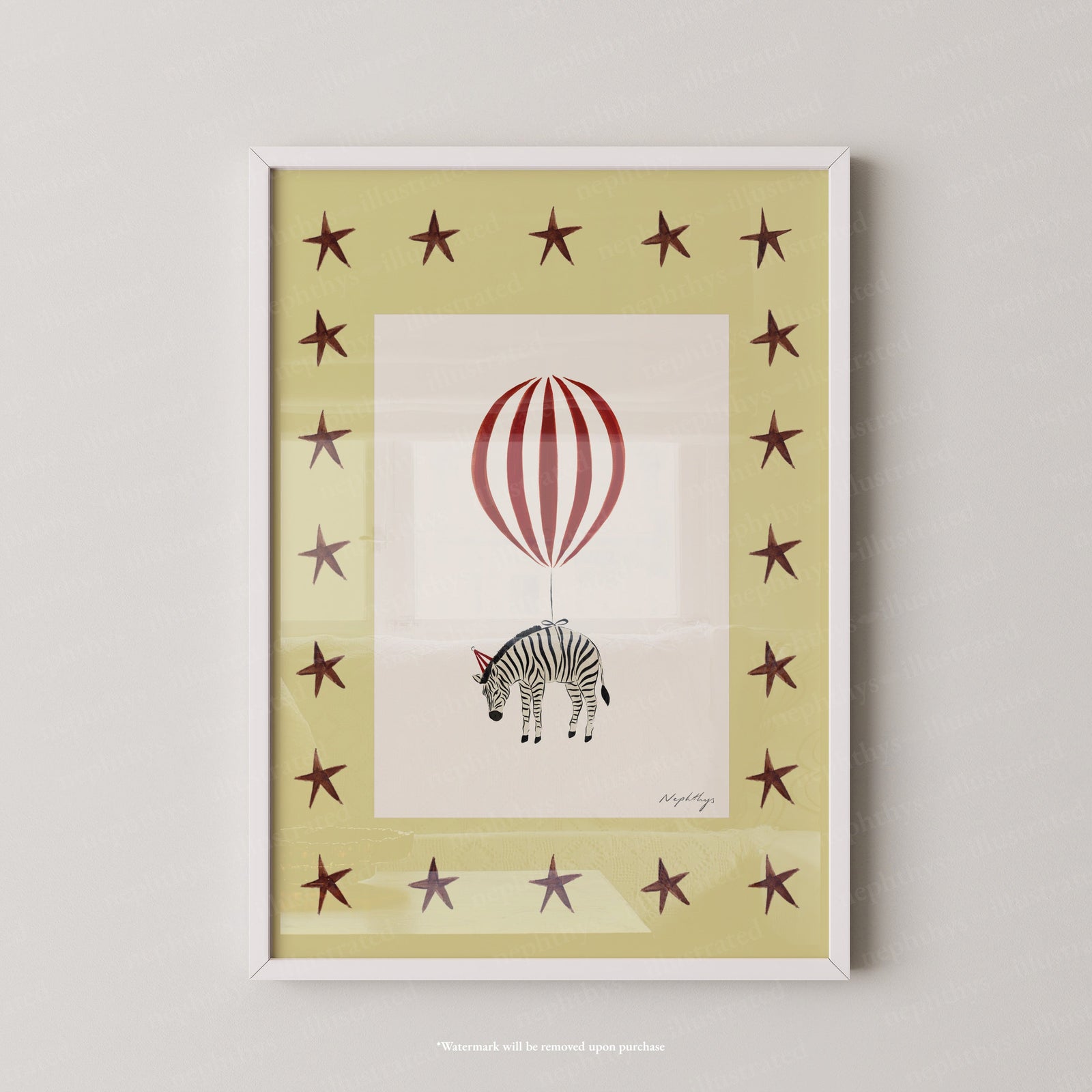 Zebra Balloon
