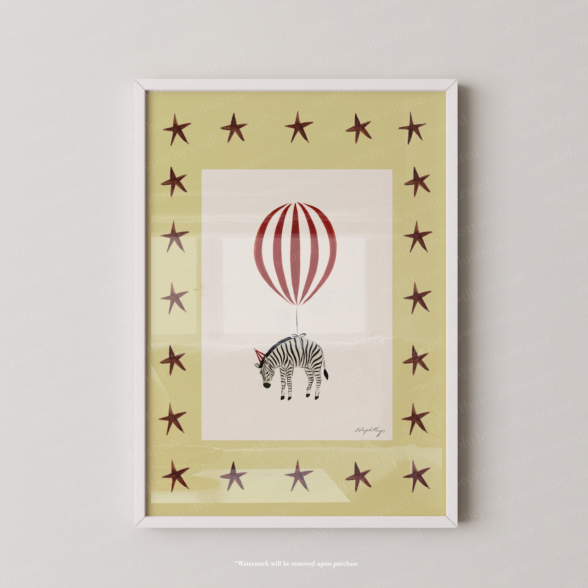 Zebra Balloon