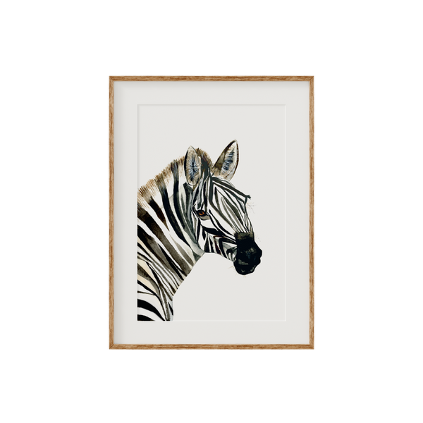 Zahara | Zebra | Limited Edition Fine Art Print