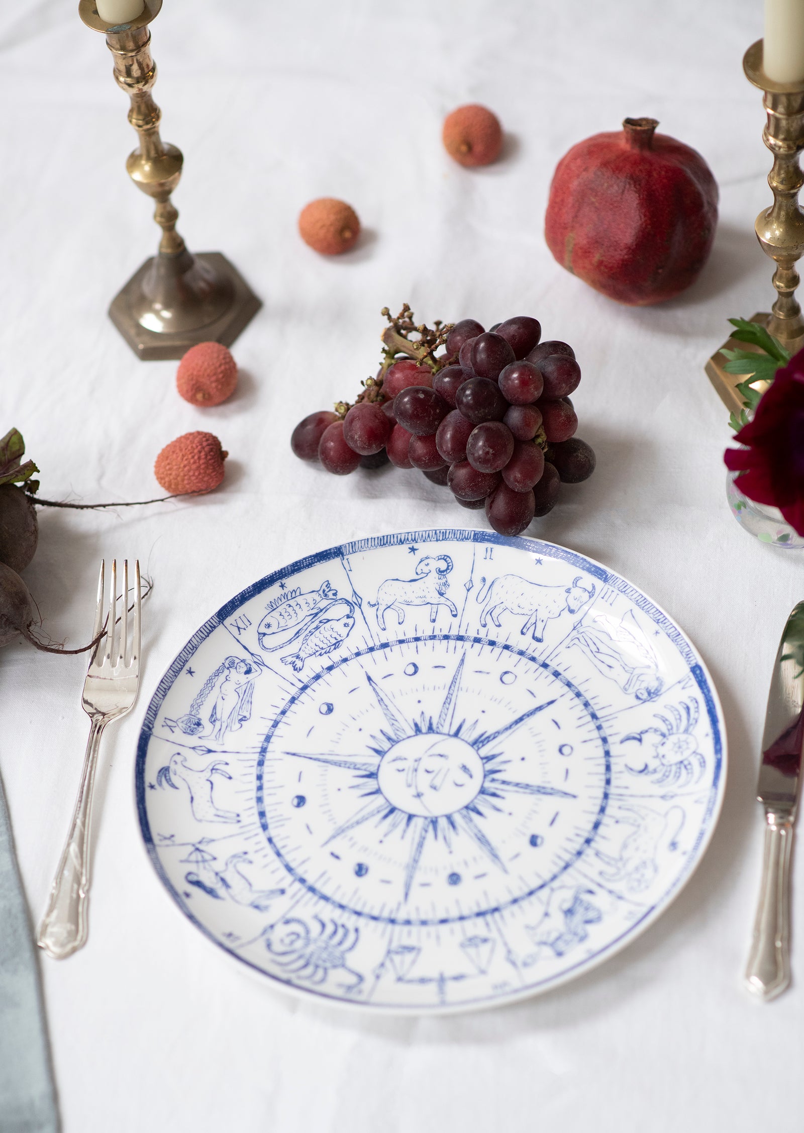 Zodiac Dinner Plate