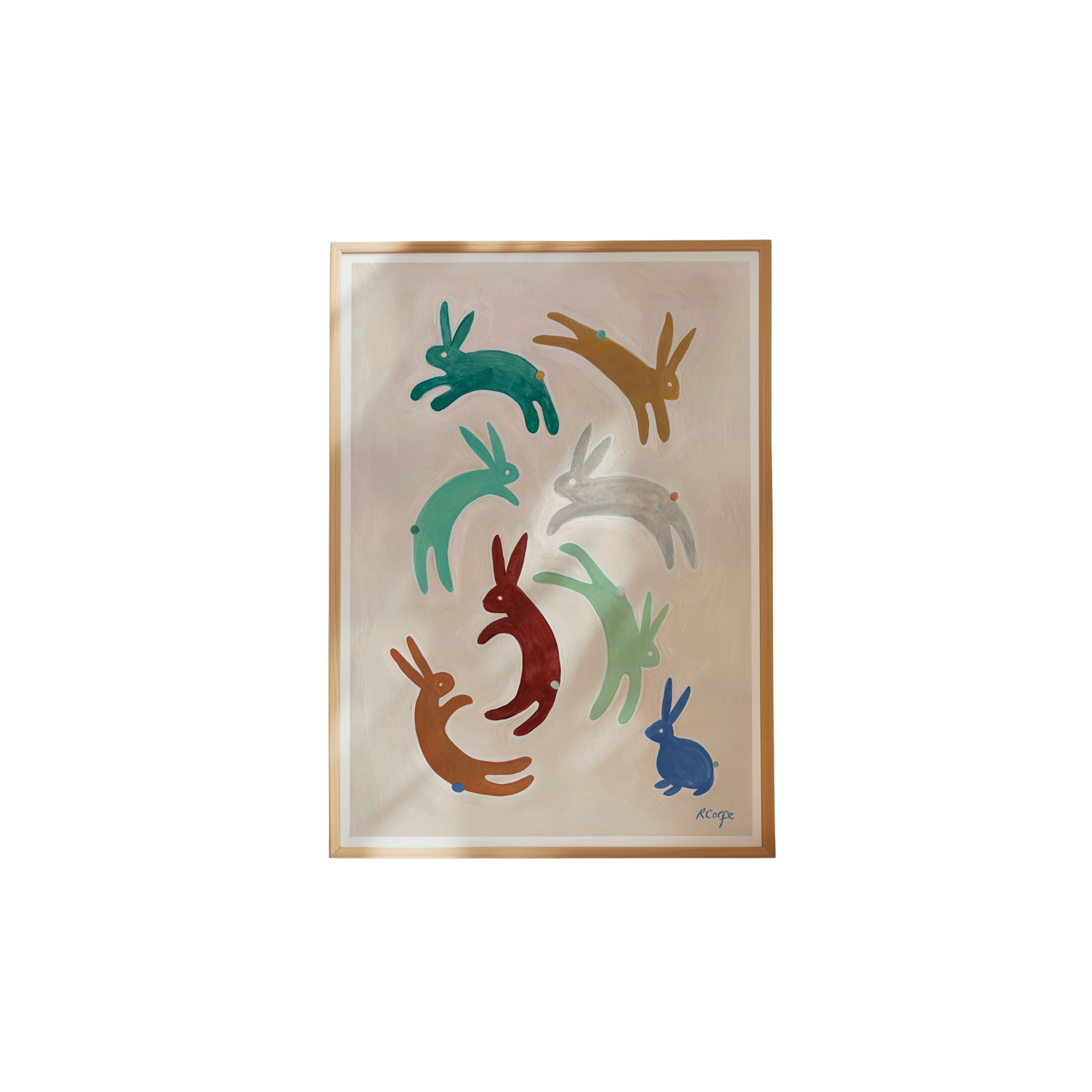 Bunny Rabbits Art Print