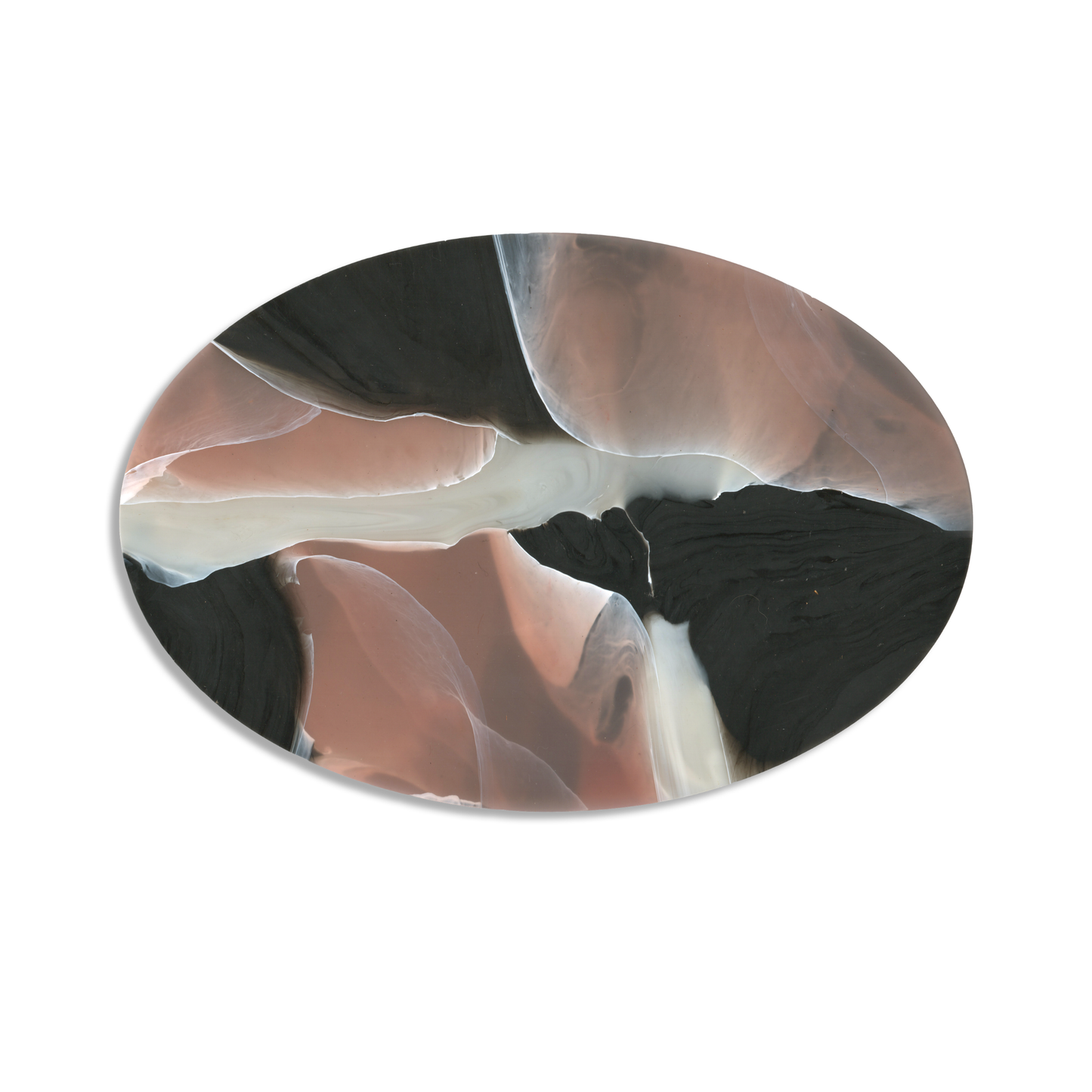 Recycled Plastic Small Marbled Board - Tortoiseshell Rose