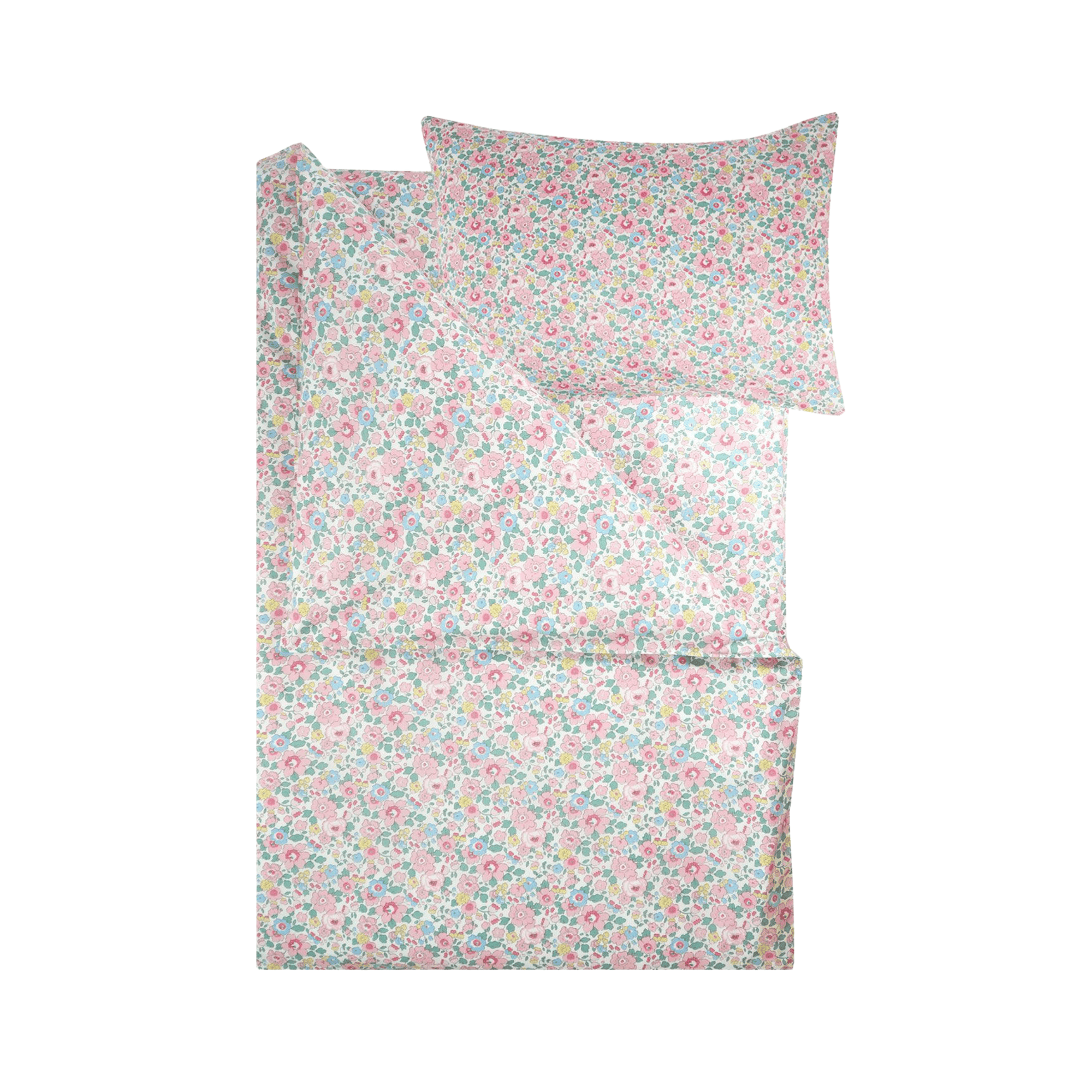 Duvet Set Made With Liberty Fabric Betsy Blossom Pink