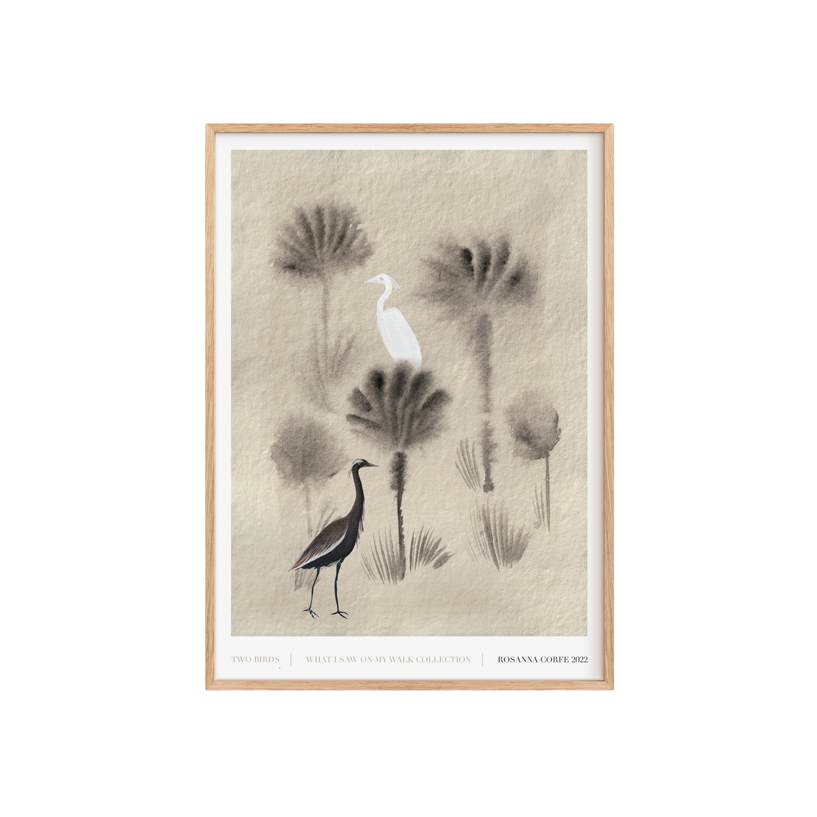 Two Birds Art Print
