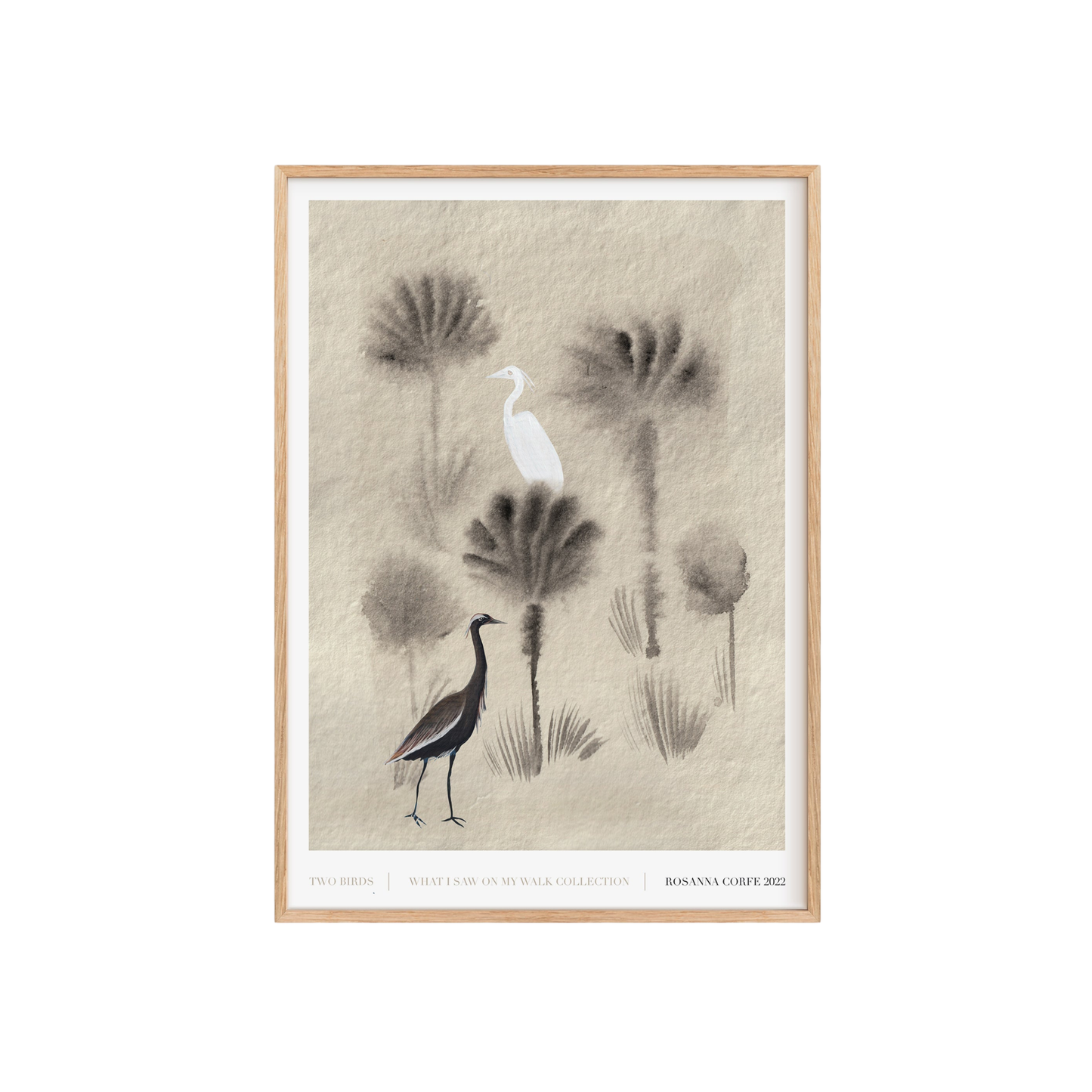 Two Birds Art Print