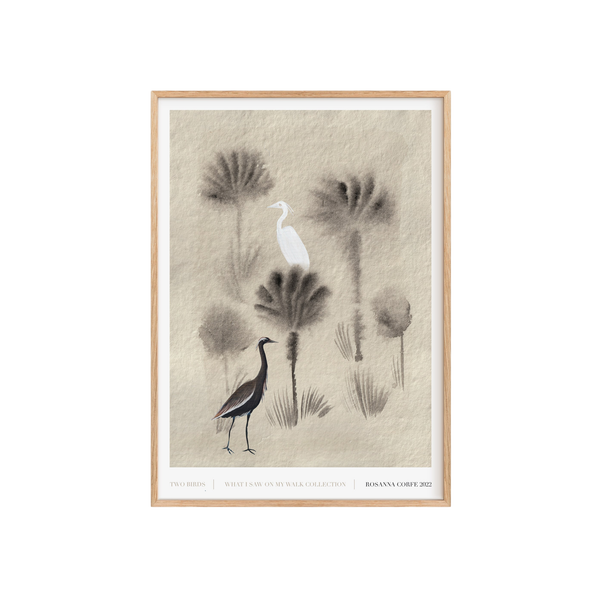 Two Birds Art Print