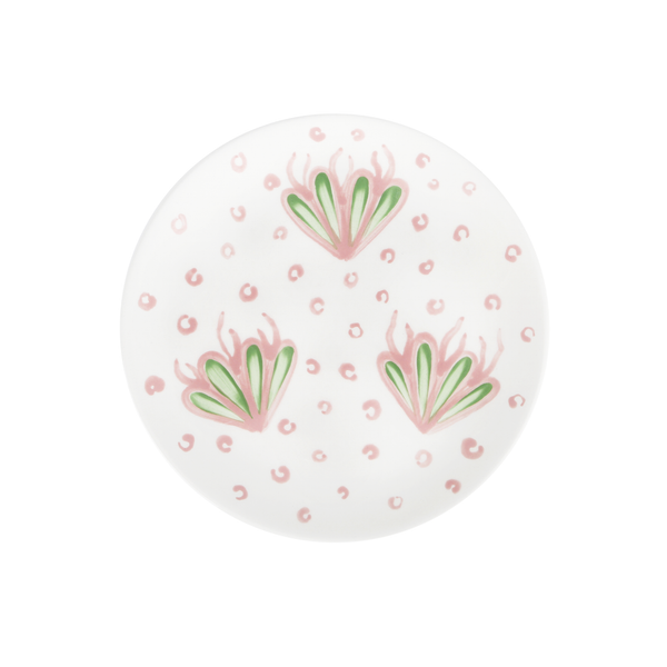 Pink Corals & Bubbles Plate