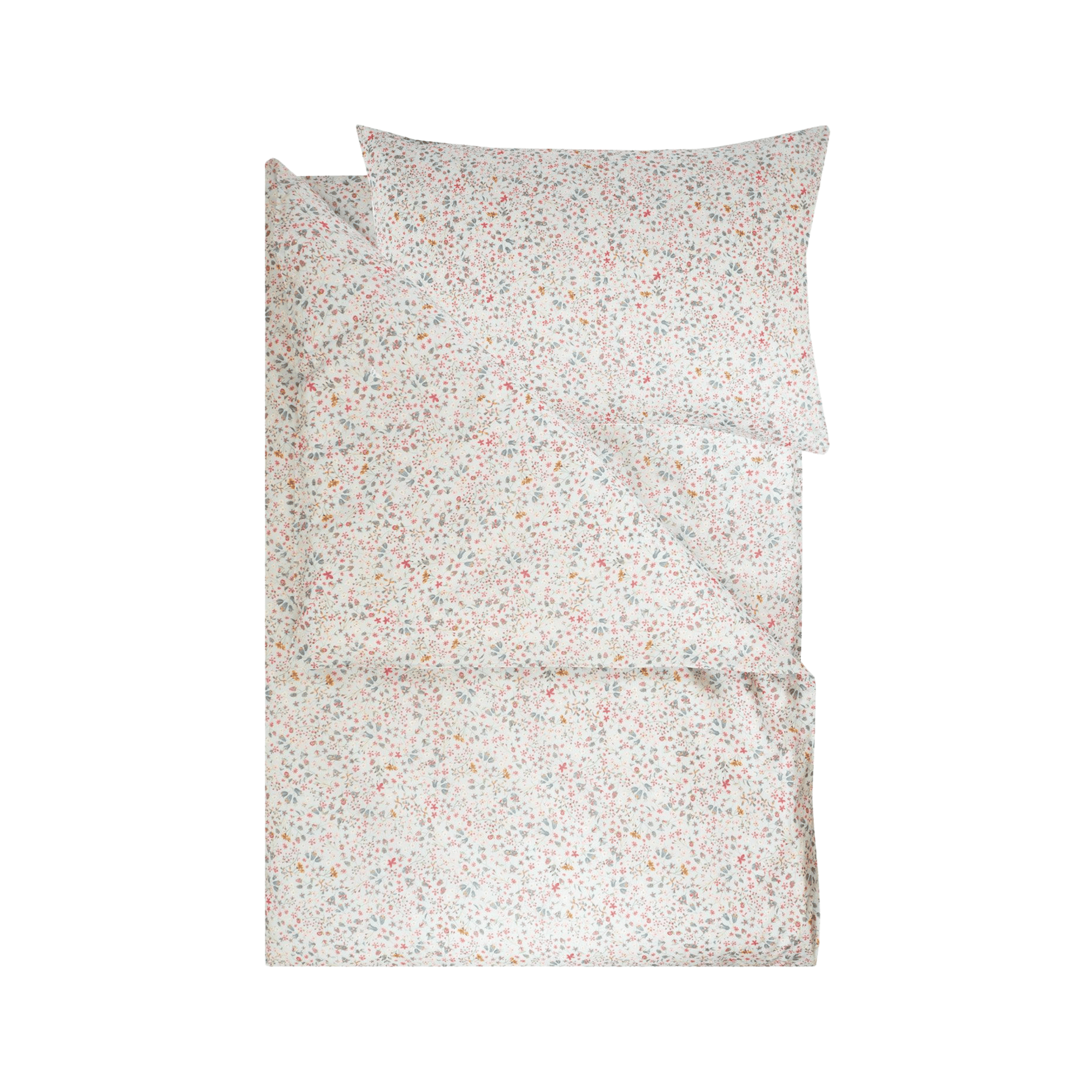 Duvet Set Made With Liberty Fabric Donna Leigh Duck Egg
