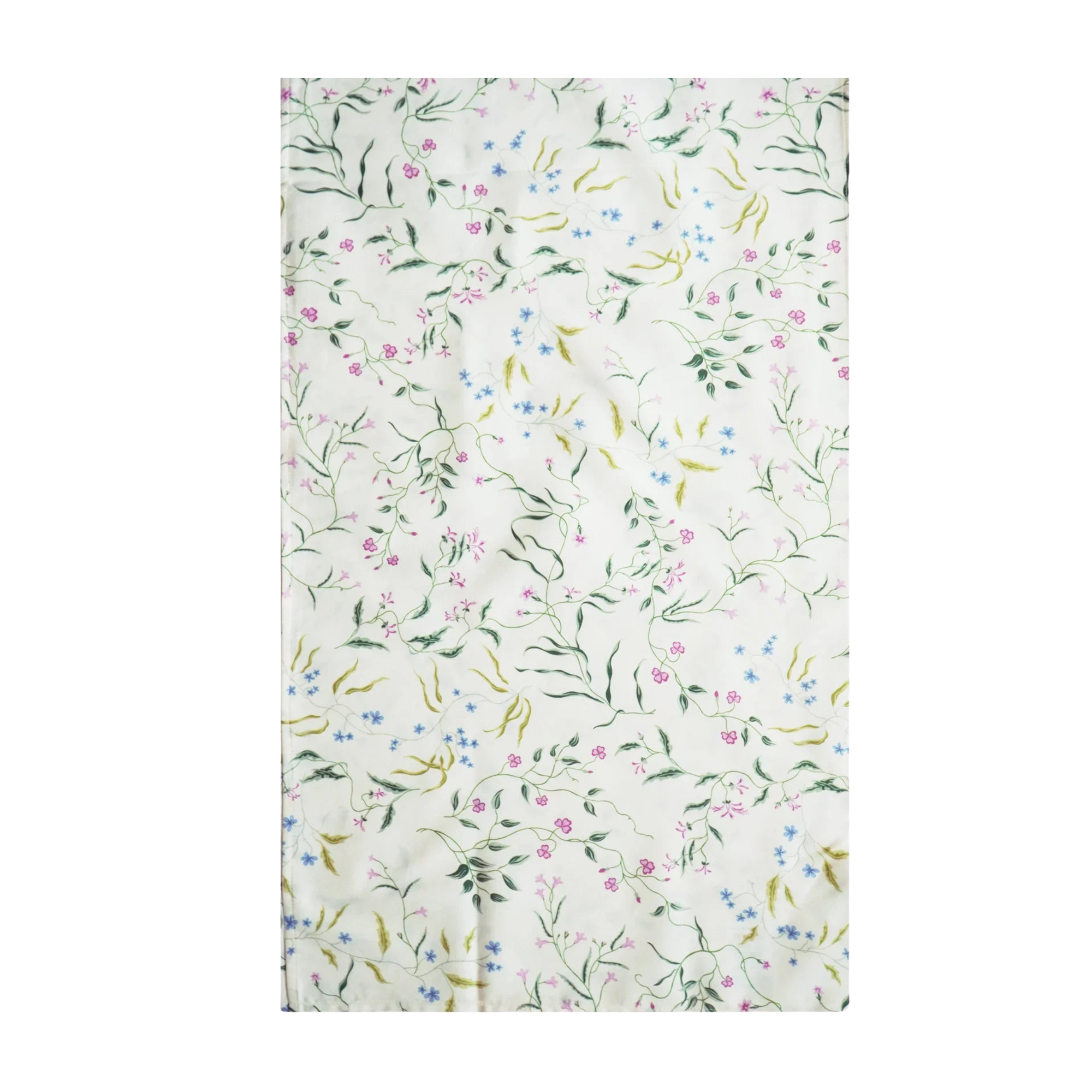 Stitch Edge Tablecloth Runner made with Liberty Fabrics & Bridgerton Regal Blosson Green
