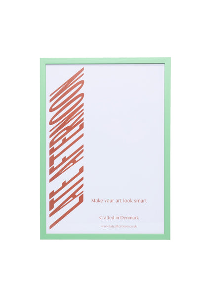 Arsenic Green Wood Picture Frame