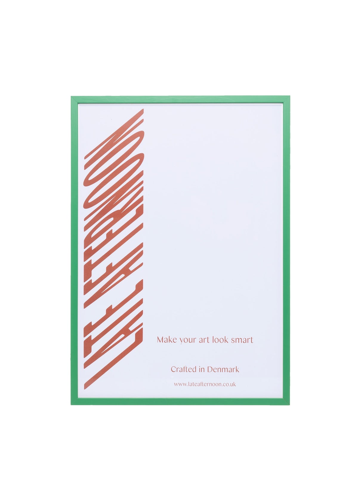 Emerald Green Wood Picture Frame
