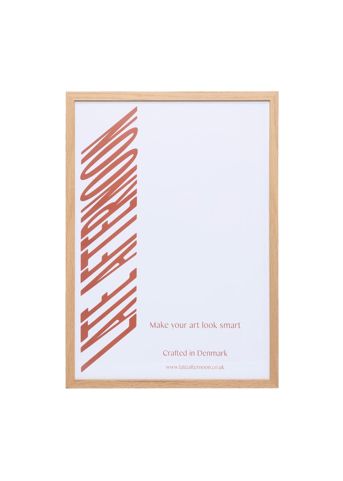 Classic Oak Wood Picture Frame
