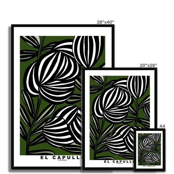 Green El Capullo Floral Print