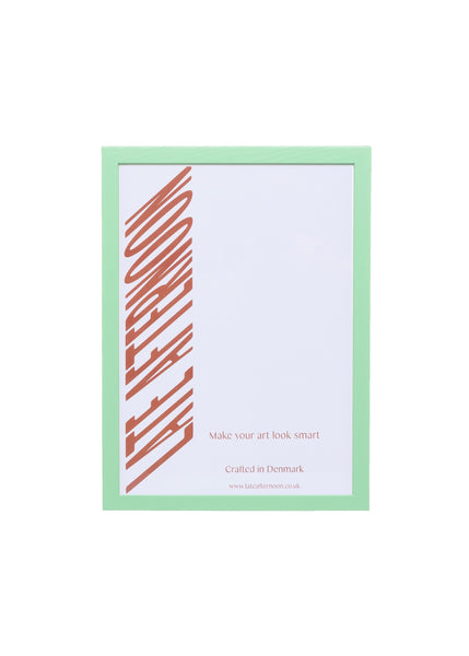 Arsenic Green Wood Picture Frame