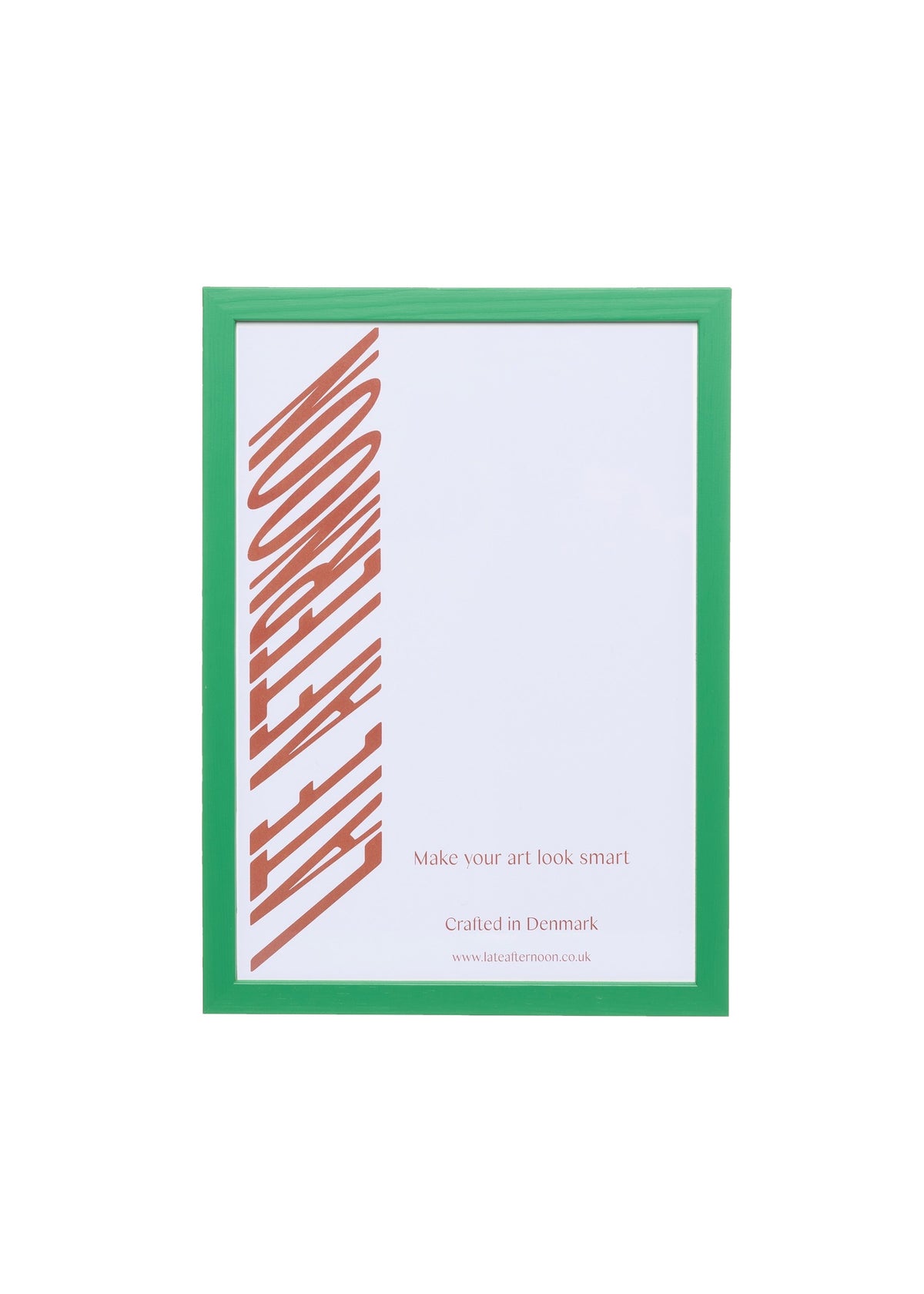 Emerald Green Wood Picture Frame