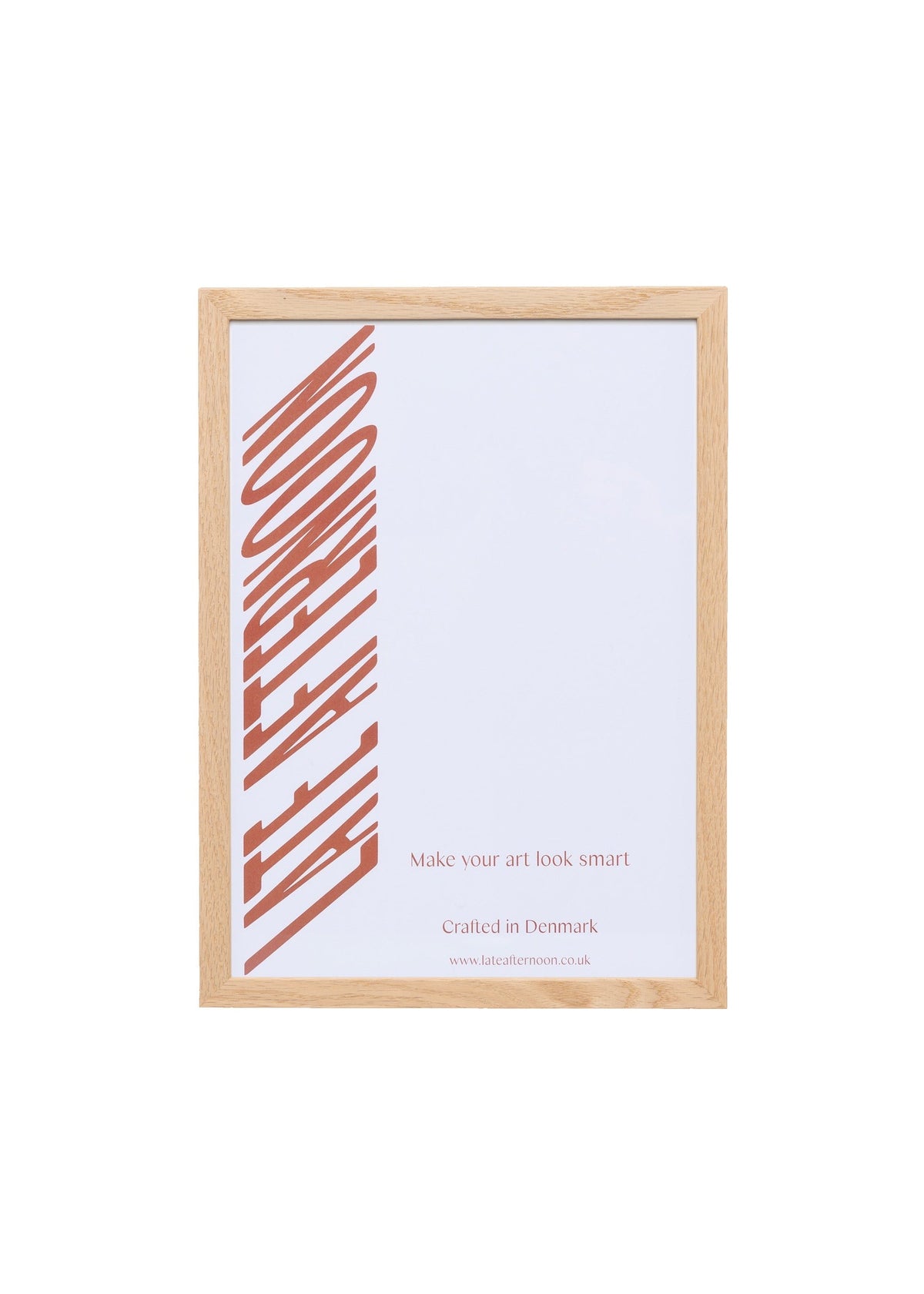 Classic Oak Wood Picture Frame