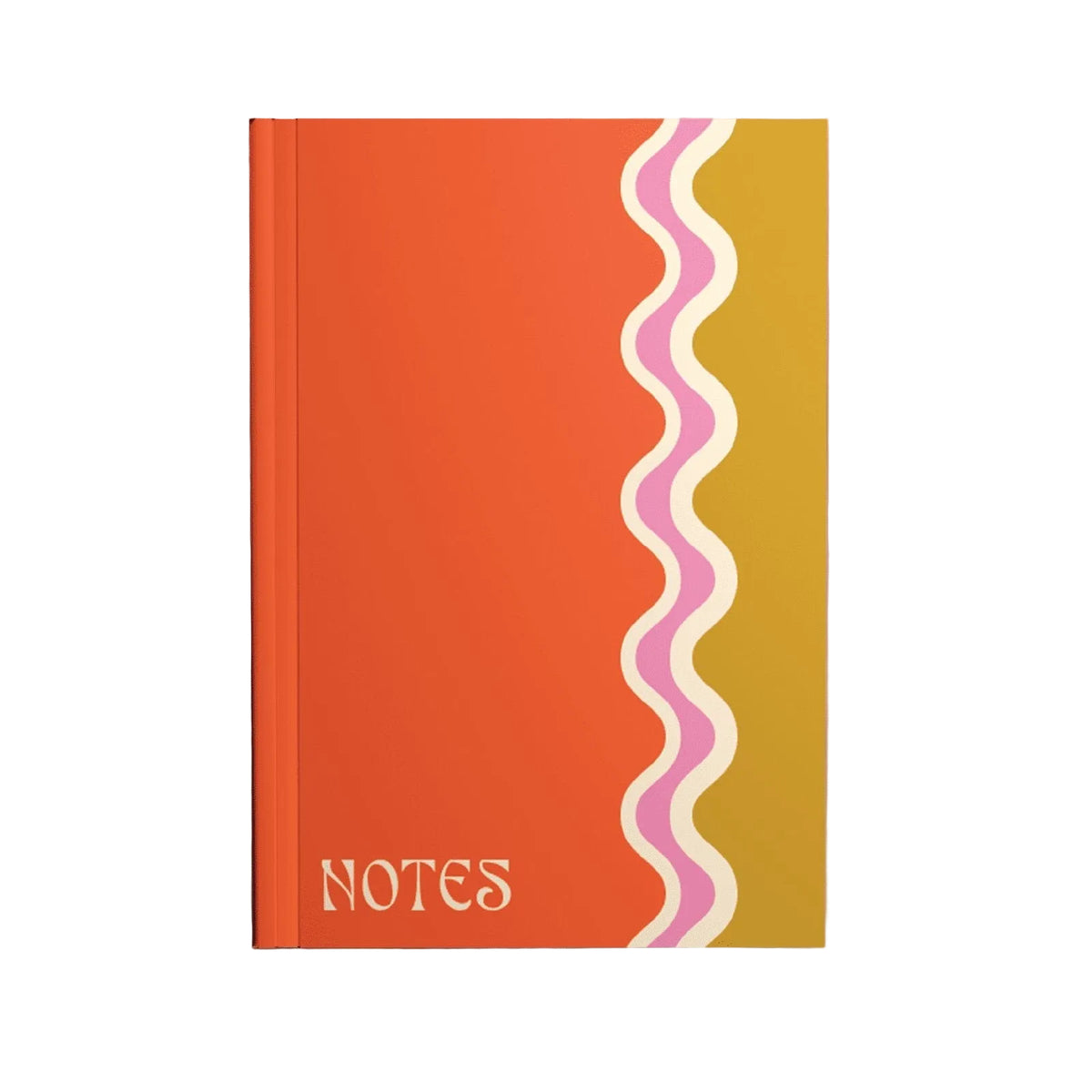 A5 Lay Flat Notebook | Wiggle Wave | Lined - Casa by Josephine Jenno