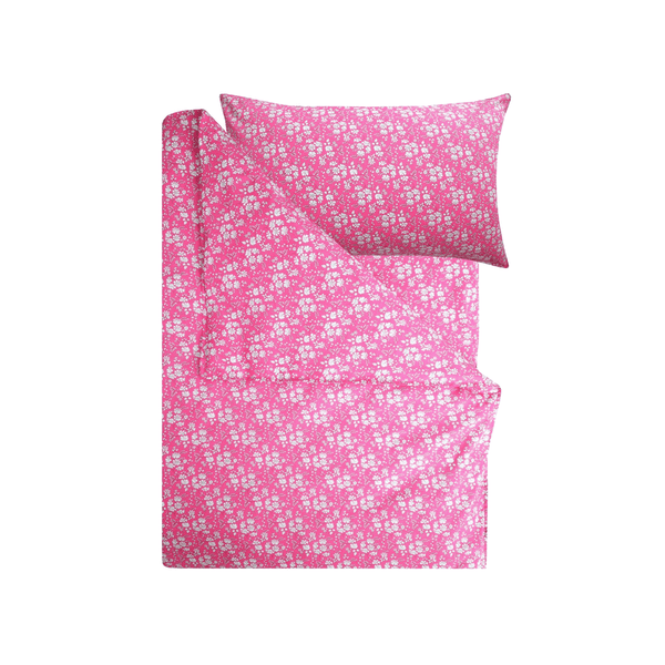 Duvet Set Made With Liberty Fabric Capel Fuchsia