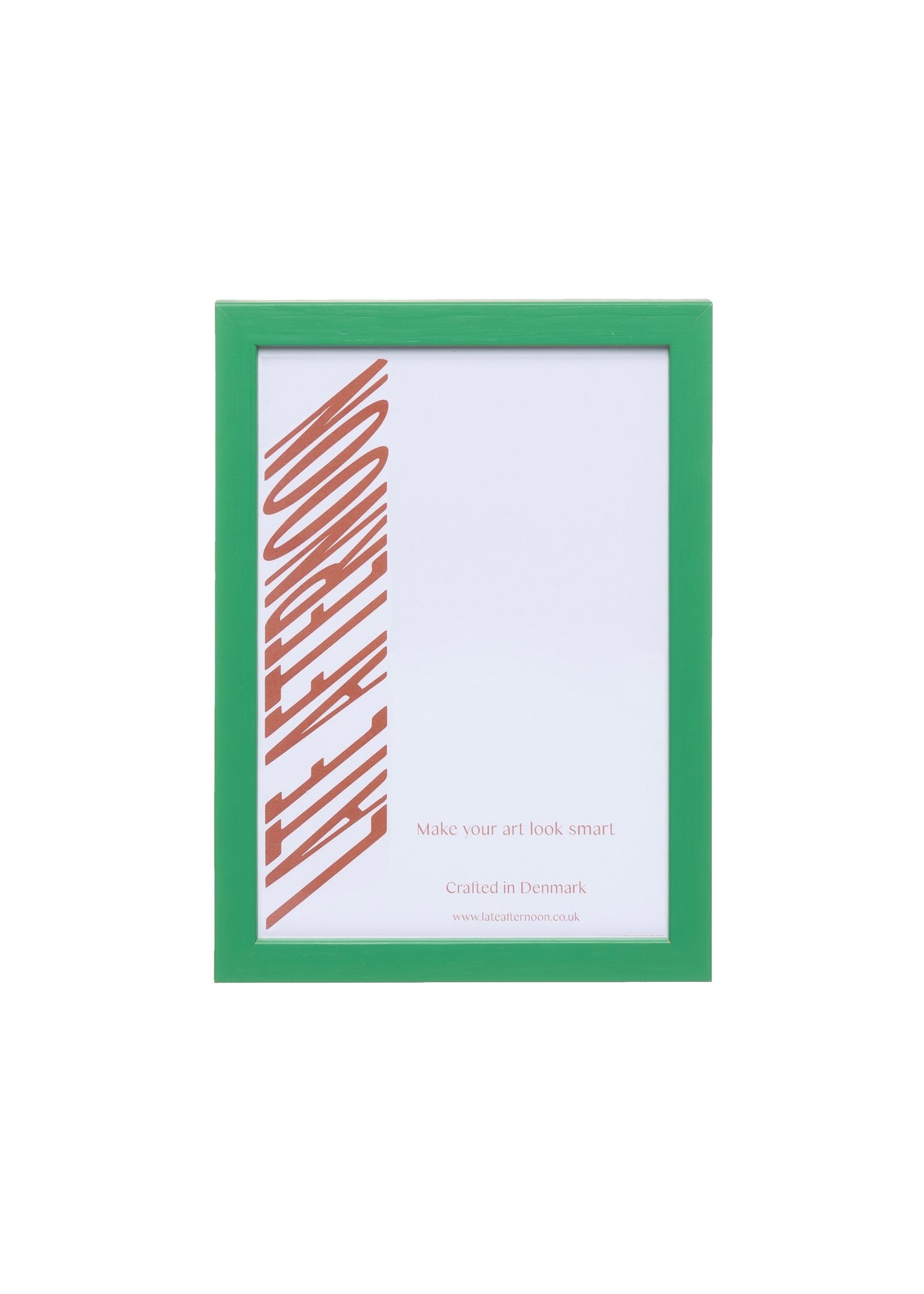 Emerald Green Wood Picture Frame