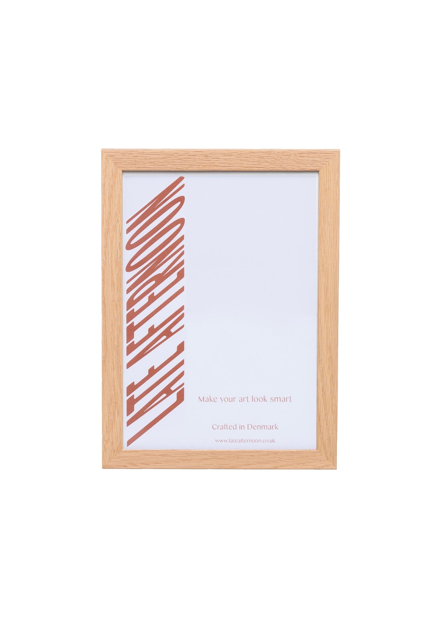 Classic Oak Wood Picture Frame