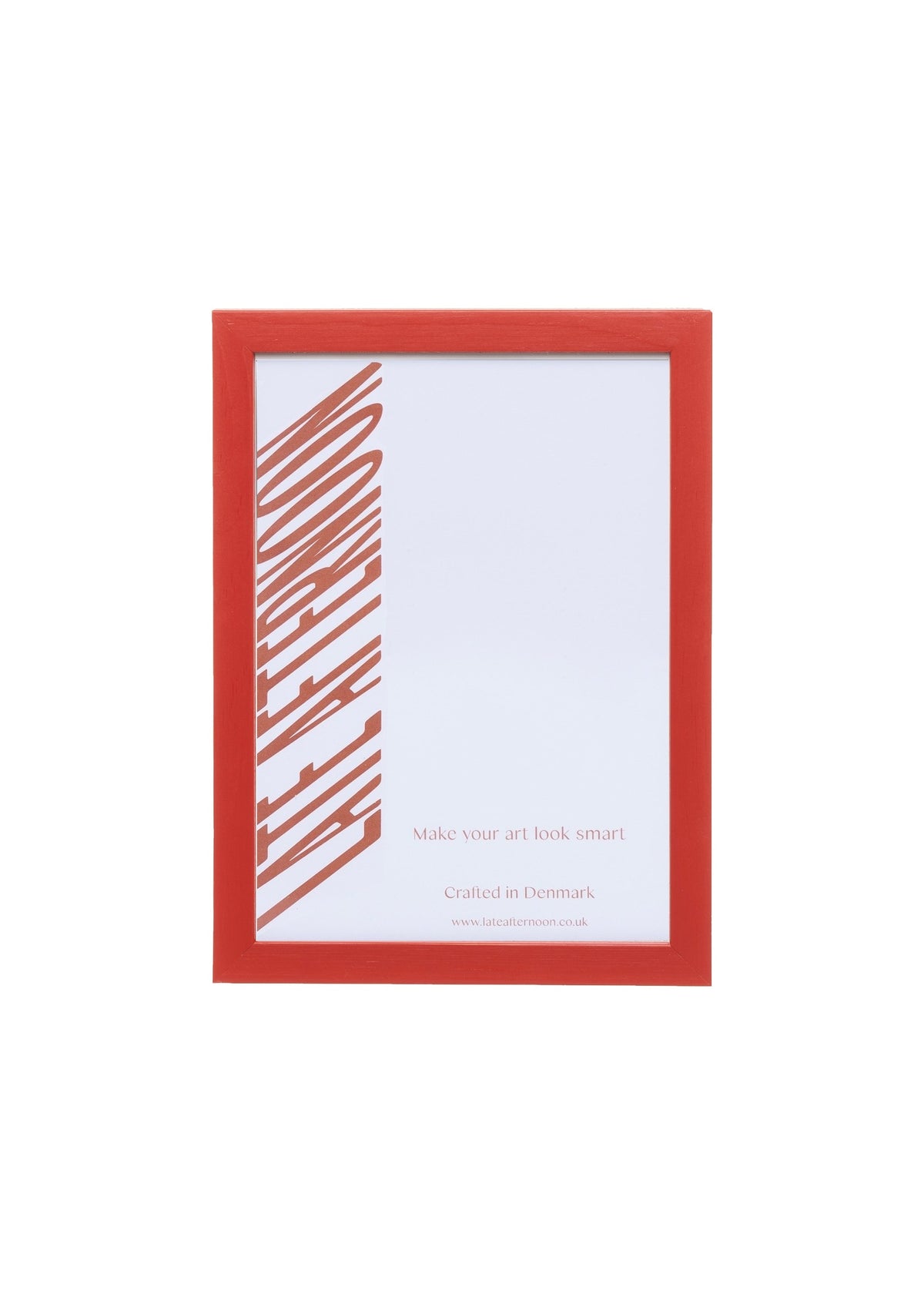 Venetian Red Wood Picture Frame