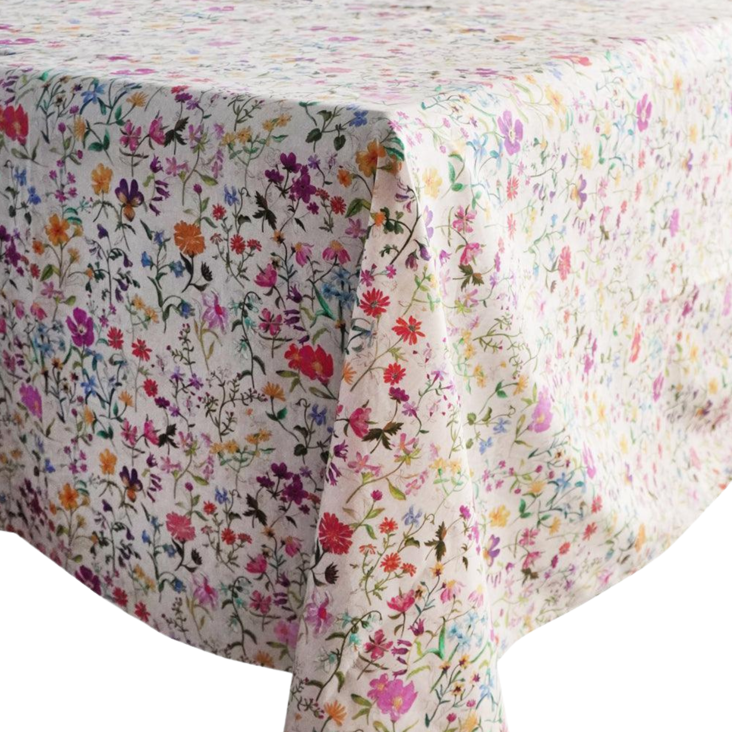 Tablecloth made with Liberty Fabric Linen Garden