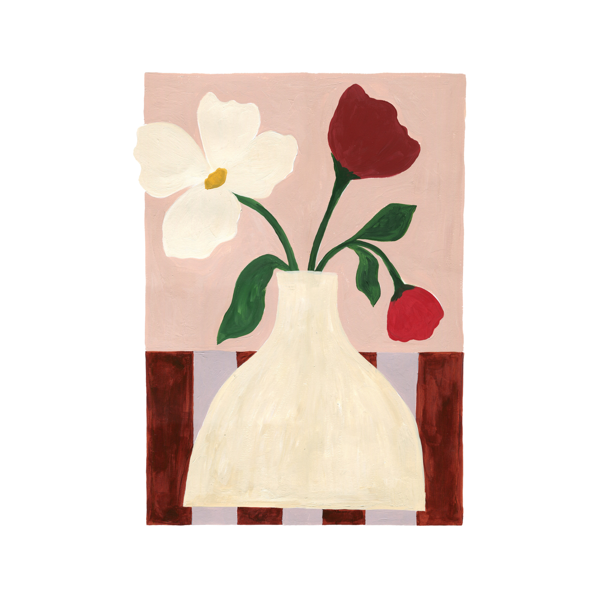 Mixed Blooms, Floral Art Print