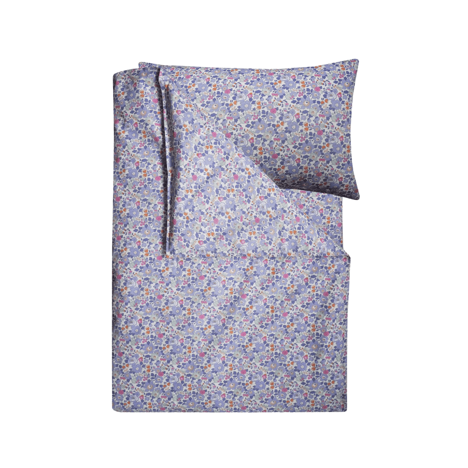 Duvet Set Made With Liberty Fabric Betsy Lavender Blue