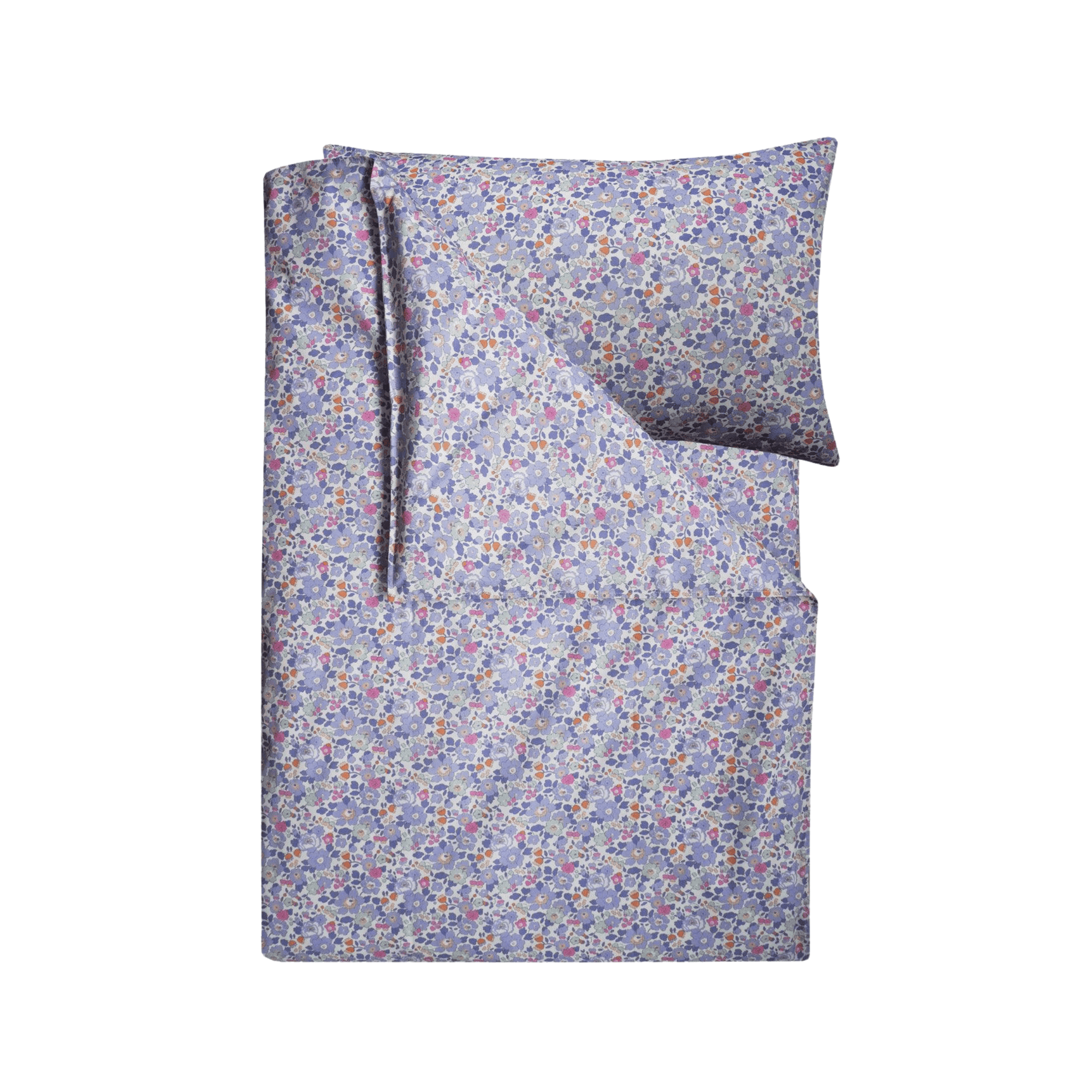 Duvet Set Made With Liberty Fabric Betsy Lavender Blue