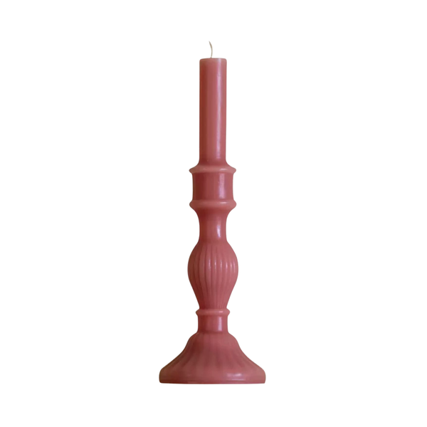 Florence Pillar Candle 32cm - Rose Set of 2