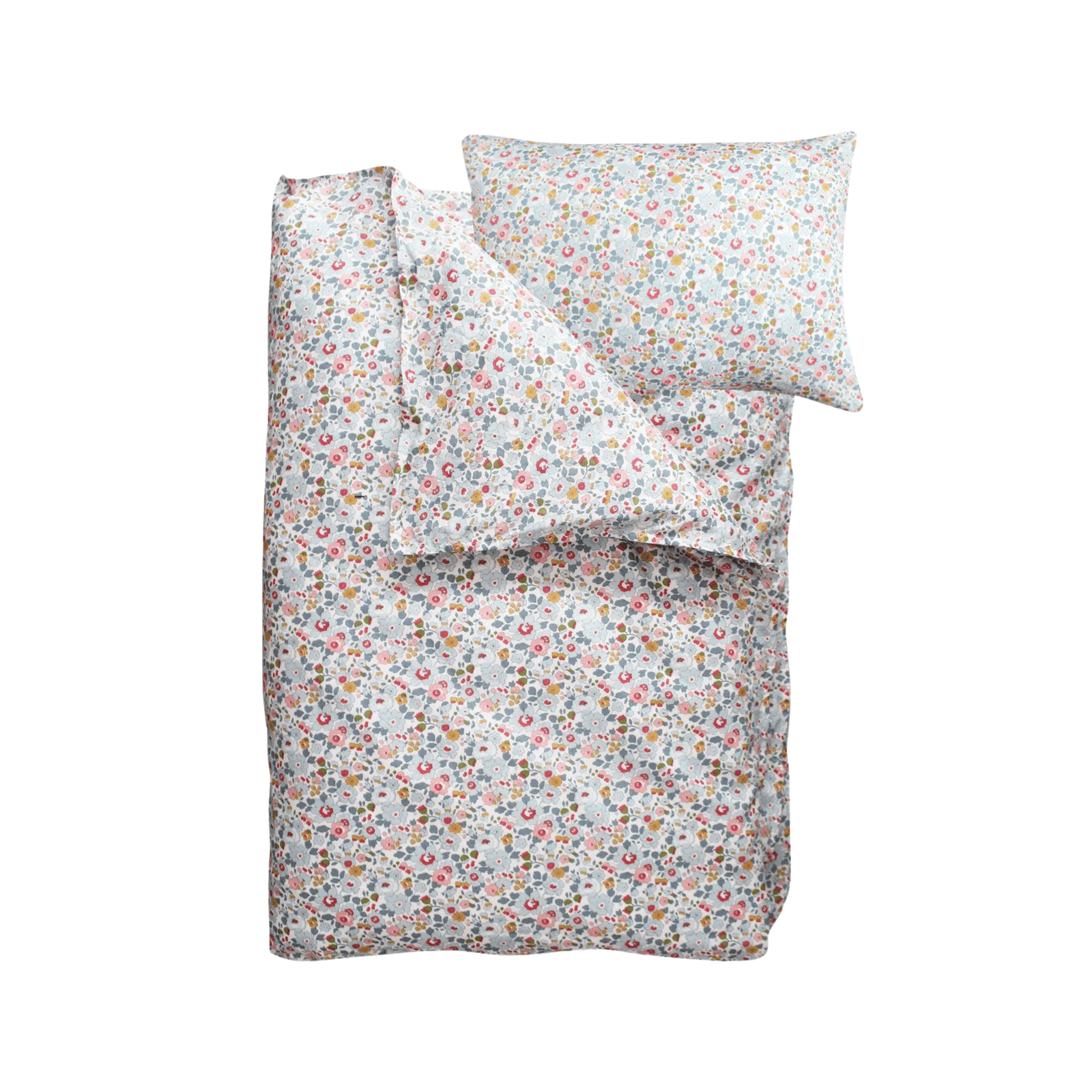 Duvet Set Made With Liberty Fabric Betsy Grey