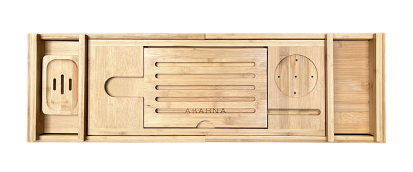 Bamboo Bathtub Caddy