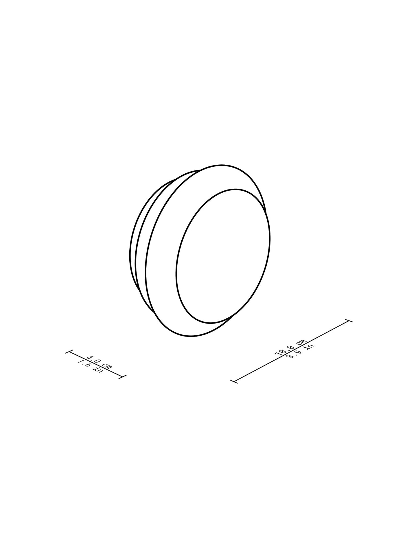 ACCORDION Hook - M3 detailed technical drawing showing dimensions and side profile of the hook design.