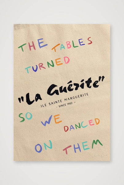 Linen at La Guerite Print