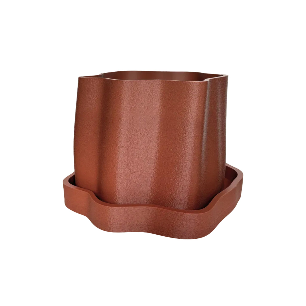 Amanitas Garden | Plant Pot 01 | Burnt Ochre